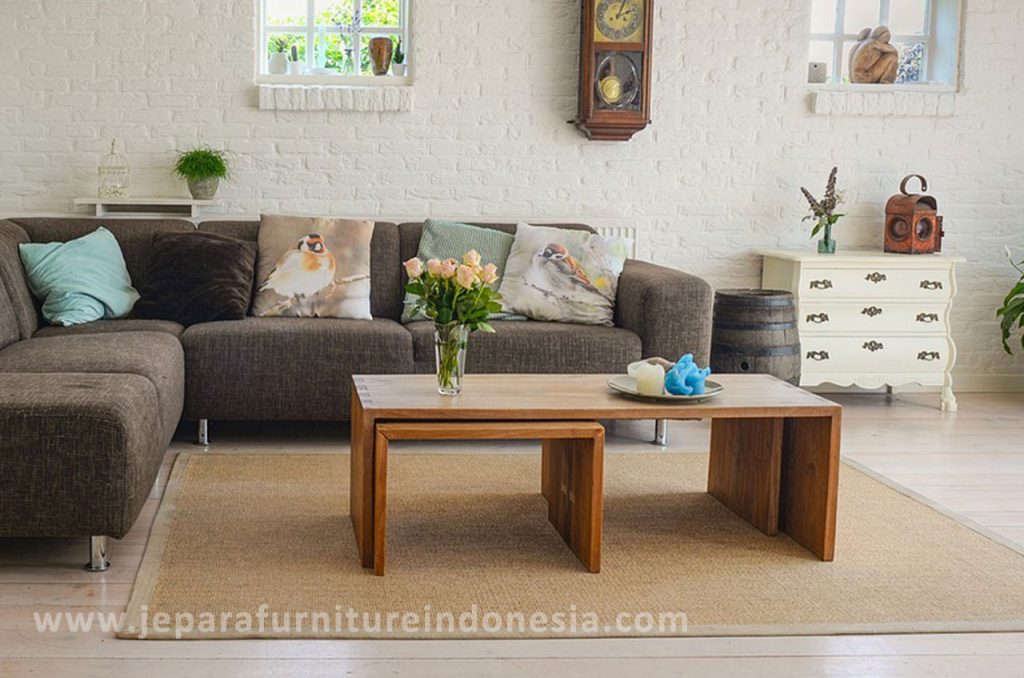 Reclaimed Teak Coffe Table for Living Room