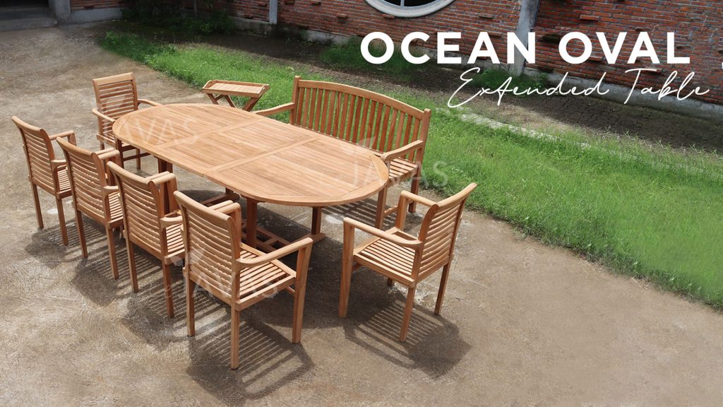 Teak Dining Table Set for Ourdoor Furniture